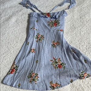 Floral mini dress